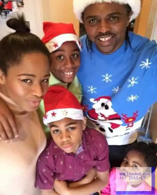 Cute Photo Of Nwankwo Kanu With His Family